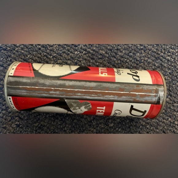 SEALED Vintage Dunlop Tennis Balls Metal Container Vinnie Richards Made in USA - Picture 5 of 16